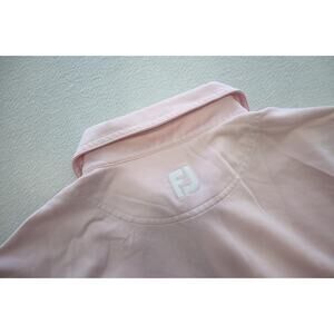 FootJoy Golf Polo Performance Pink Dry Fitting Golf Shirt Mens Size XL